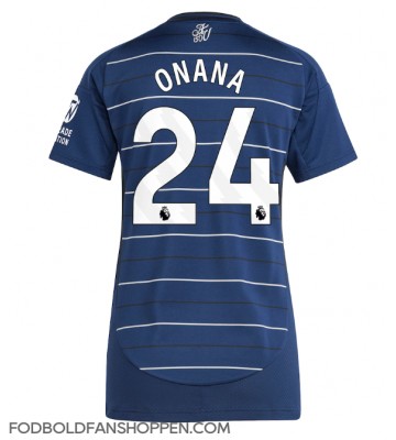 Aston Villa Amadou Onana #24 Tredjetrøje Dame 2024-25 Kortærmet